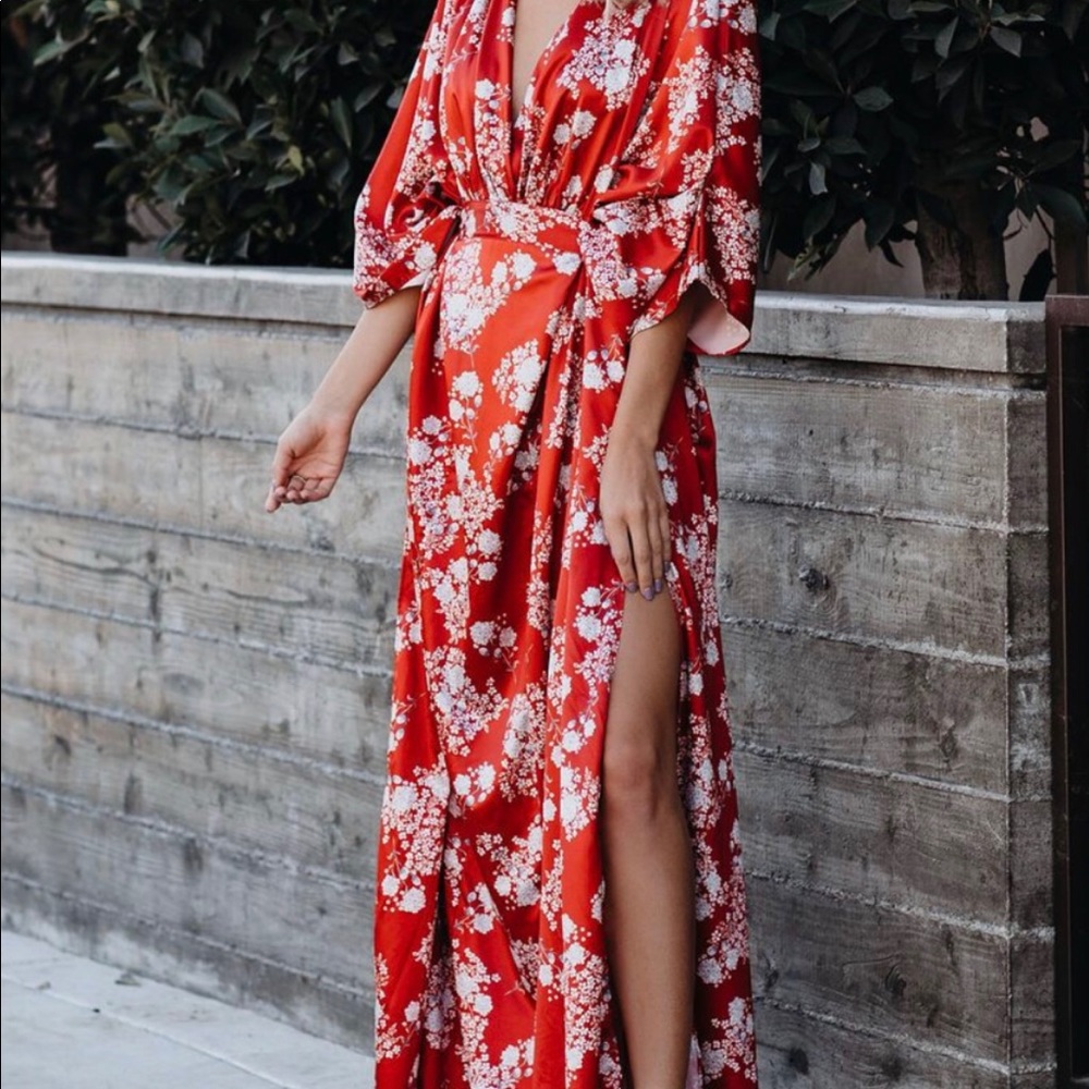 Long Kimono dress